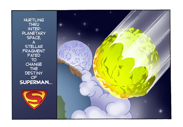 Page 2, panel 1, from our original version of page 2
